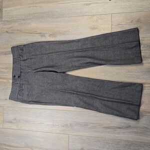 Banana Republic dark grey Sloan fit mid rise stretch trousers pants, size 6